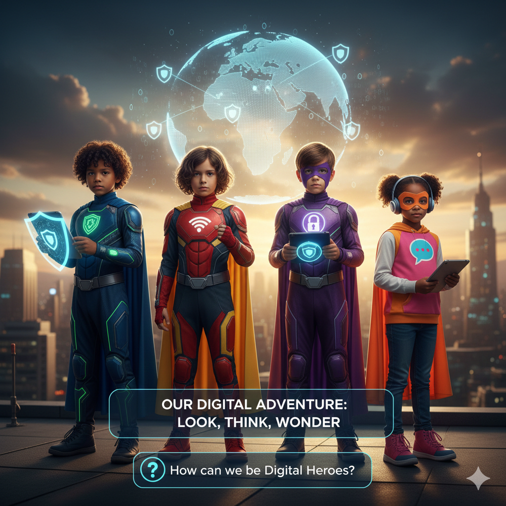 Futuristic Digital Ambassador Badge