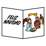 La imagen muestra una tarjeta de invitación.