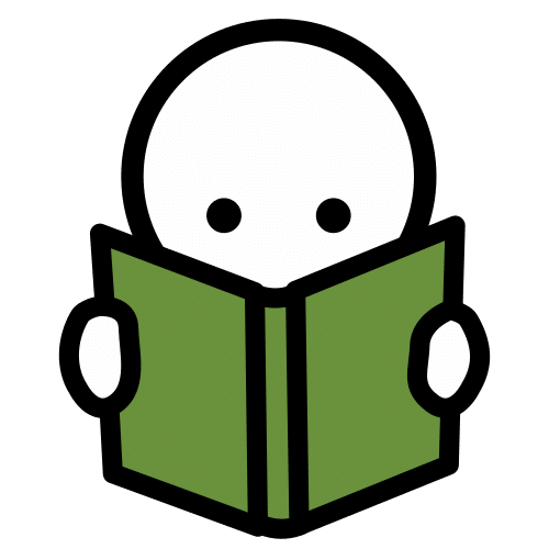 La imagen muestra una persona leyendo.